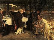 James Tissot The Prodigal Son in Modern Life oil on canvas
